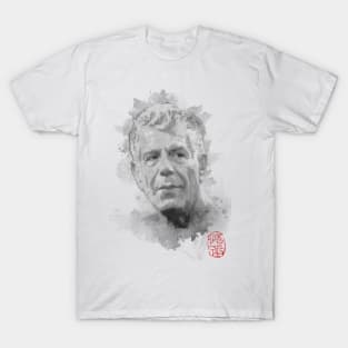 Anthony Bourdain Watercolor T-Shirt